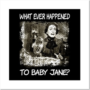 Classic Psychological Drama Happened to Baby Jane T-Shirt Posters and Art